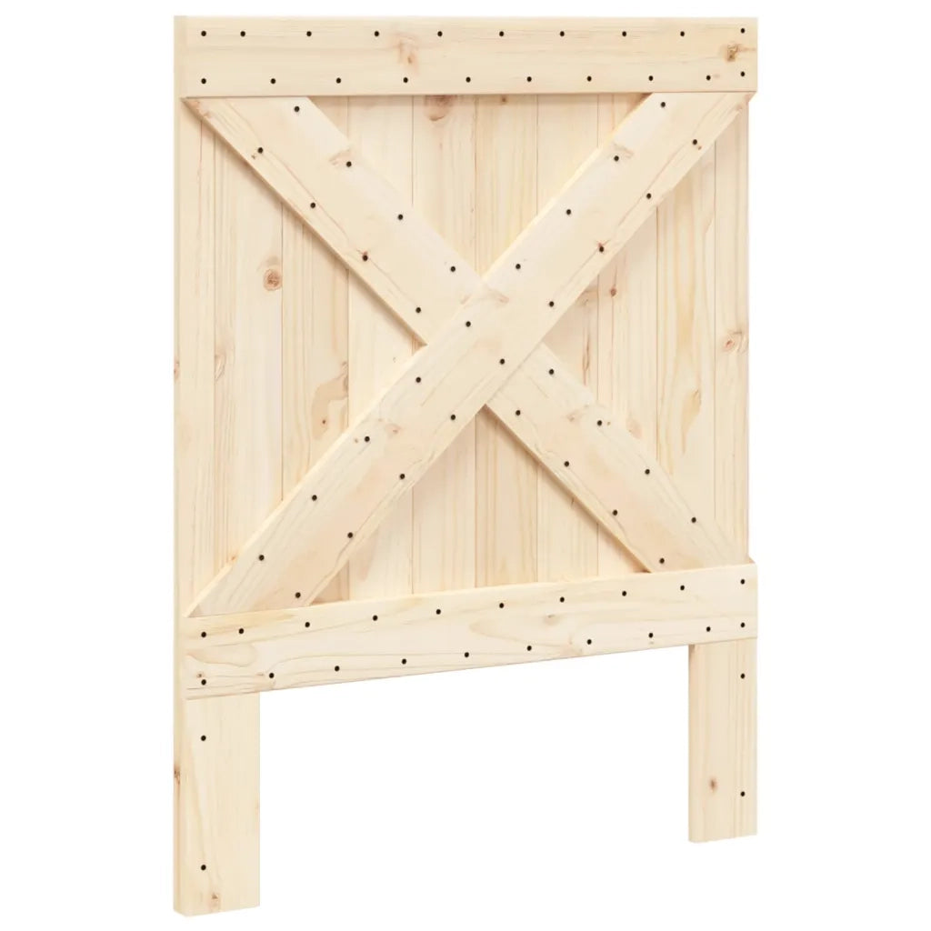 Testiera 80x104 cm in Legno Massello di Pinocod mxl 131360
