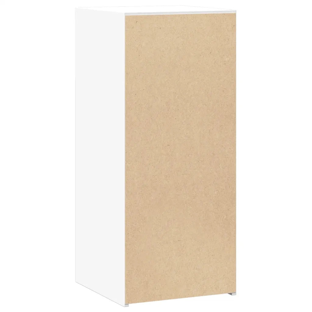 Credenza | Madia | Buffet da pranzo | Armadio da pranzo Bianca 40x41x93 cm in Legno Multistrato