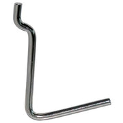 GANCIO UNCINO ACCIAIO X PANNELLO ESPOSITIVO - CROMATO n° 6 MM 38X53- 200 pezzi