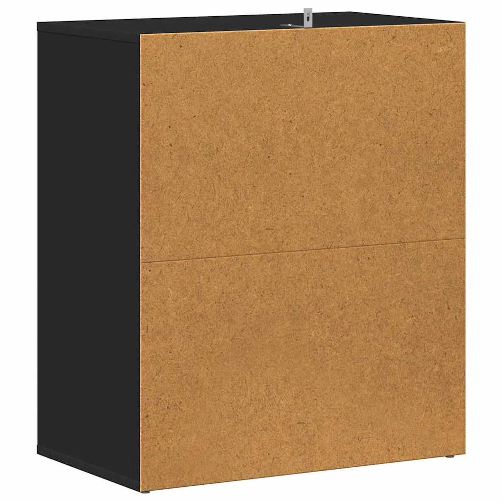 Armadi per scarpe 60 x 35 x 70 cm Nero 808937