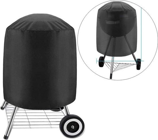 Copertura grill per griglia a palline e forno a vapore - sacchetto impermeabile (77x58x58 cm nero)