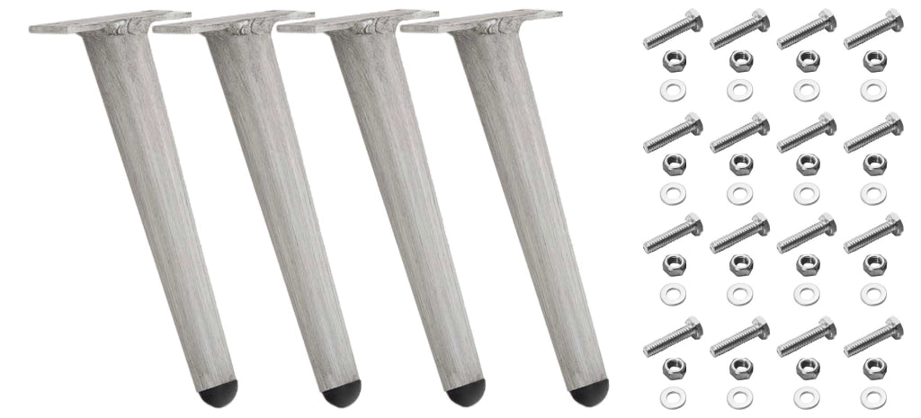 4er Set Möbelfüäe 26 cm 3
