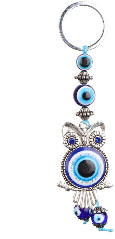 Accessorio per chiave Boze Oog - Uccello manufatto a mano - Pendente amuleto - Accessorio borsa - Legering - 100% nuovo - Talismani