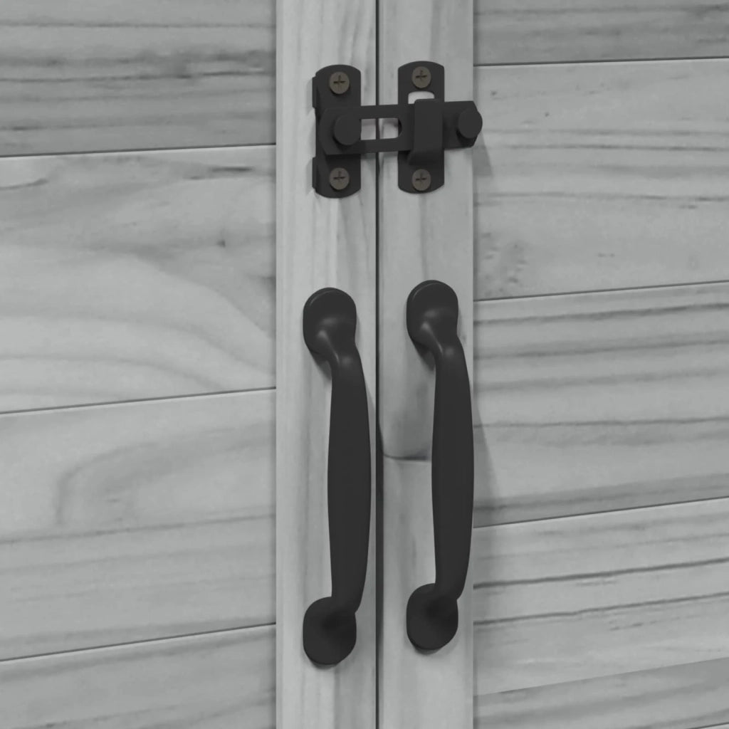 Capanno da Giardino Grigio 106,5 x 56 x 113,5 cm CFW3898574