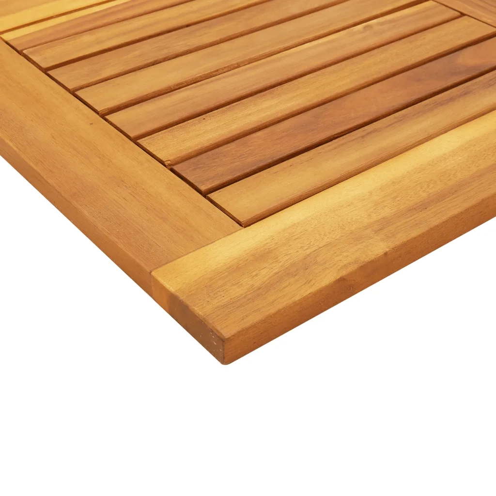 Piano per Tavolo | Superficie Tavolo | Piano Scrivania 90x90x2,2 cm Quadrato Legno Massello di Faggio