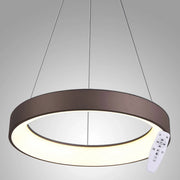 LÚZETE - SOSPENSIONE LED POWELL 50W REGOLABILE CAFFÈ