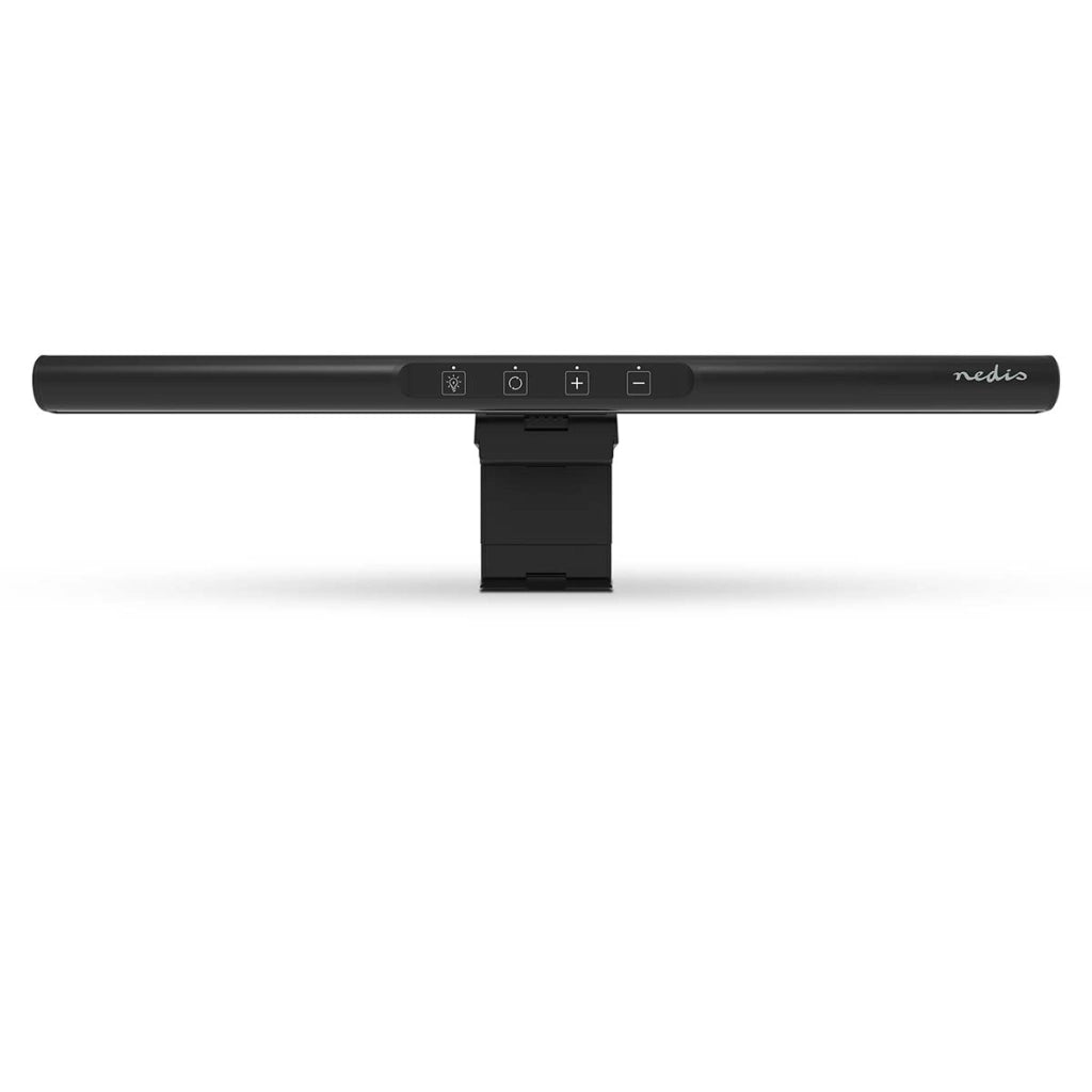 Monitor LED dimmerabile da 40 cm con schermo tattile ultra grande Nero Nedis