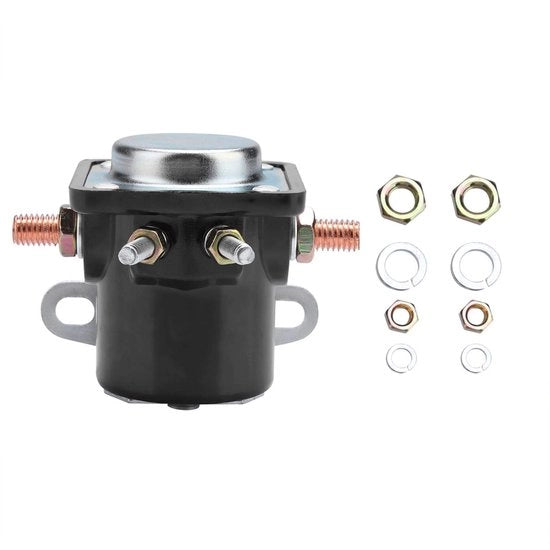 Relè 4 terminale DC 12V - Starter robusto per trattore e camion - Elettronica innovativa per auto - Adatto per auto - 12VB