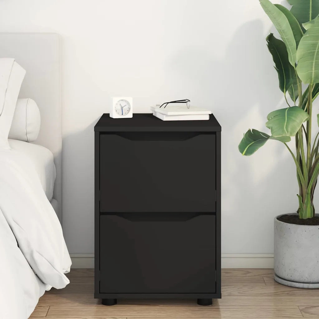 Armadio Nero 40 x 48 x 57 cm Legno multistrato