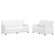 Set di divani 2 pcs Bianco Similpelle 3430565