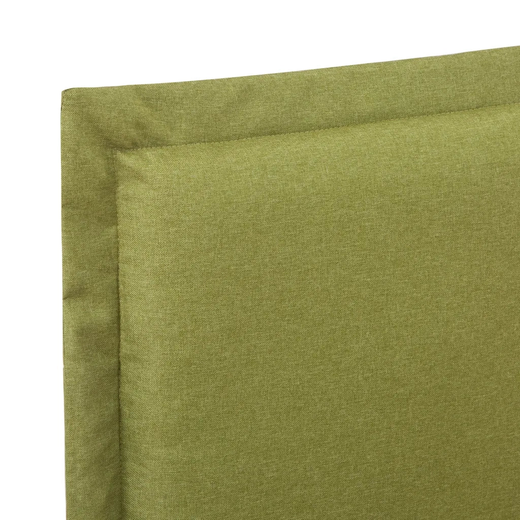 Letto singolo | Letto per adulti | Giroletto senza Materasso Verde in Tessuto 90x200 cm