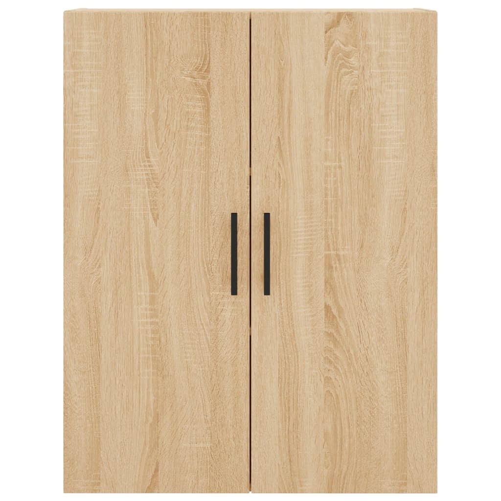 Buffet credenza cassettiera armadio mobile contenitore organizer cucina soggiorno salotto rovere Sonoma alto 69,5 x 34 x 180 cm legno ingegnerizzato marrone 02_0034143