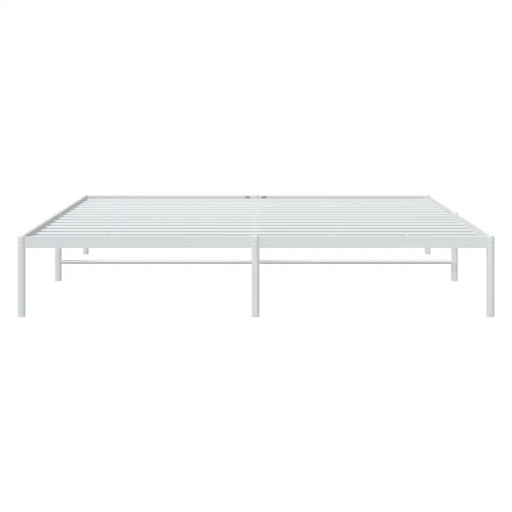 Giroletto-Struttura Letto Metallo Bianco 180x200 cm