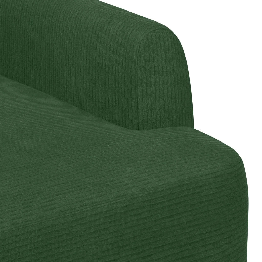 Loveseat con bottoni imbottiti Verde Giungla 116 x 67 x 81 cm 42041793