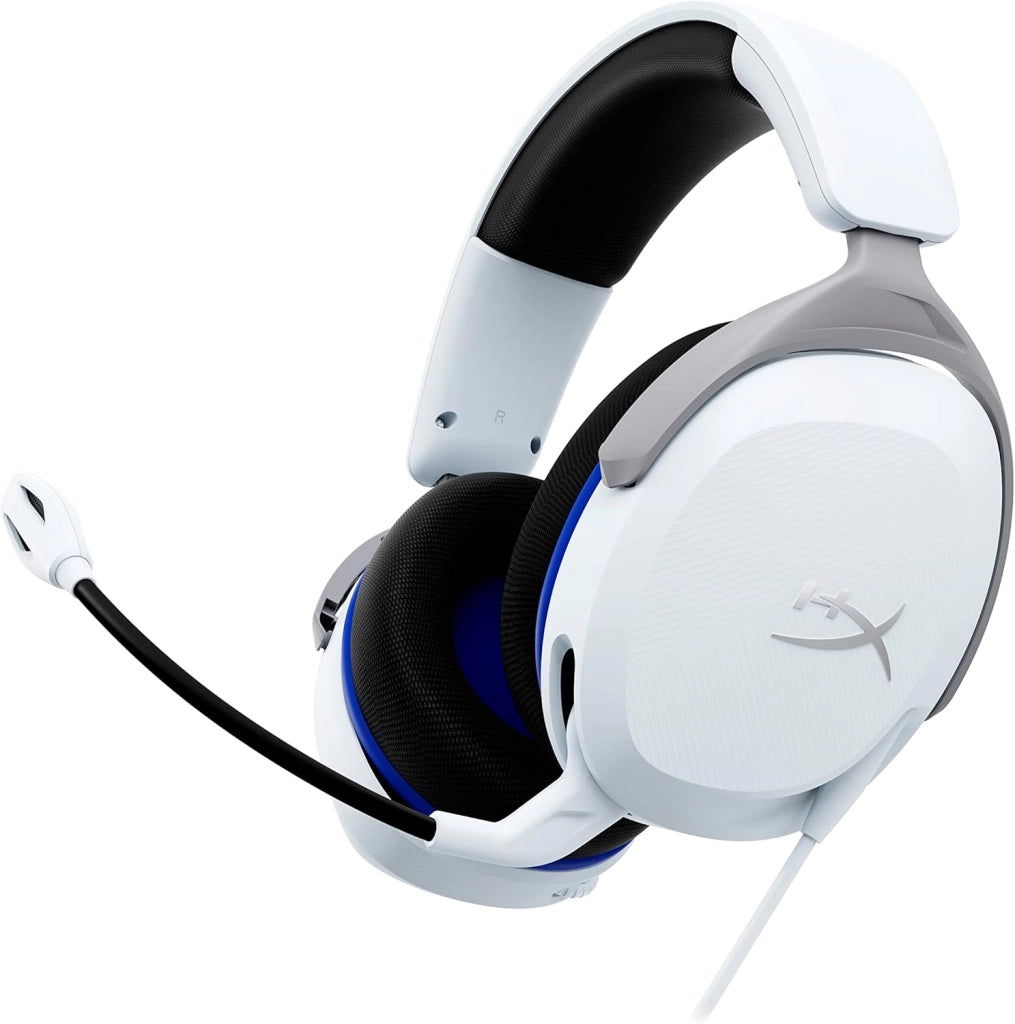 CloudX Stinger II, Cuffie da Gaming, Connessione Cablata a 3,5mm, Telaio in Plastica, Cuscinetti in Memory Foam Rivestiti in Similpelle, Comandi sul Padiglione, Adatto per Xbox, Bianco/Verde