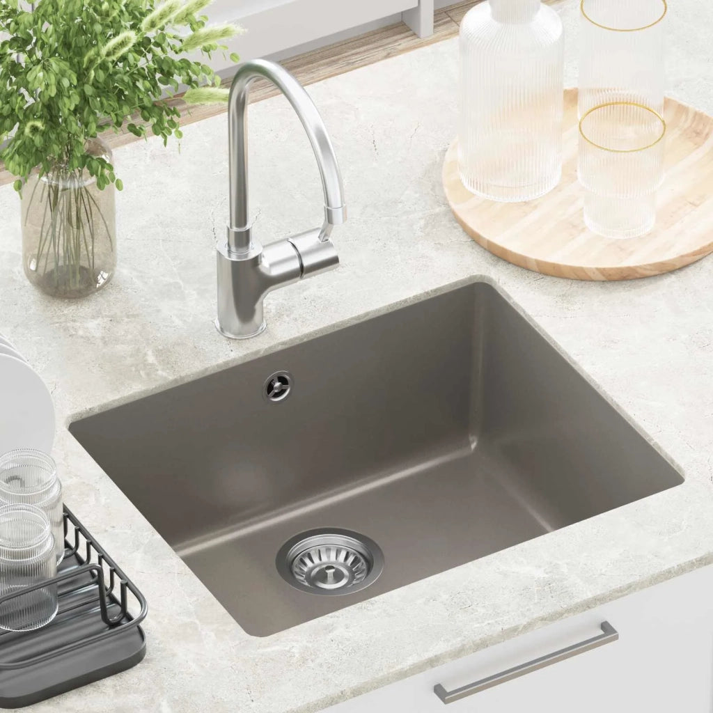 Lavello Grigio 530 x 460 mm 80% Quarzo e 20% Resina CFW6305121