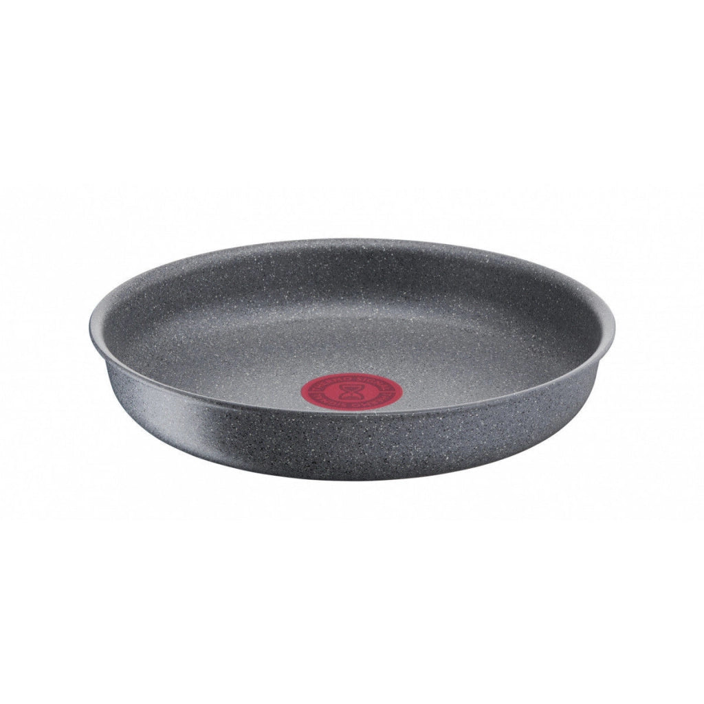 Lagostina 012164040124 Ingenio Mineralis Padella Antiaderente 24 cm Alluminio Riciclato Manico Rimovibile Induzione colore Grigio