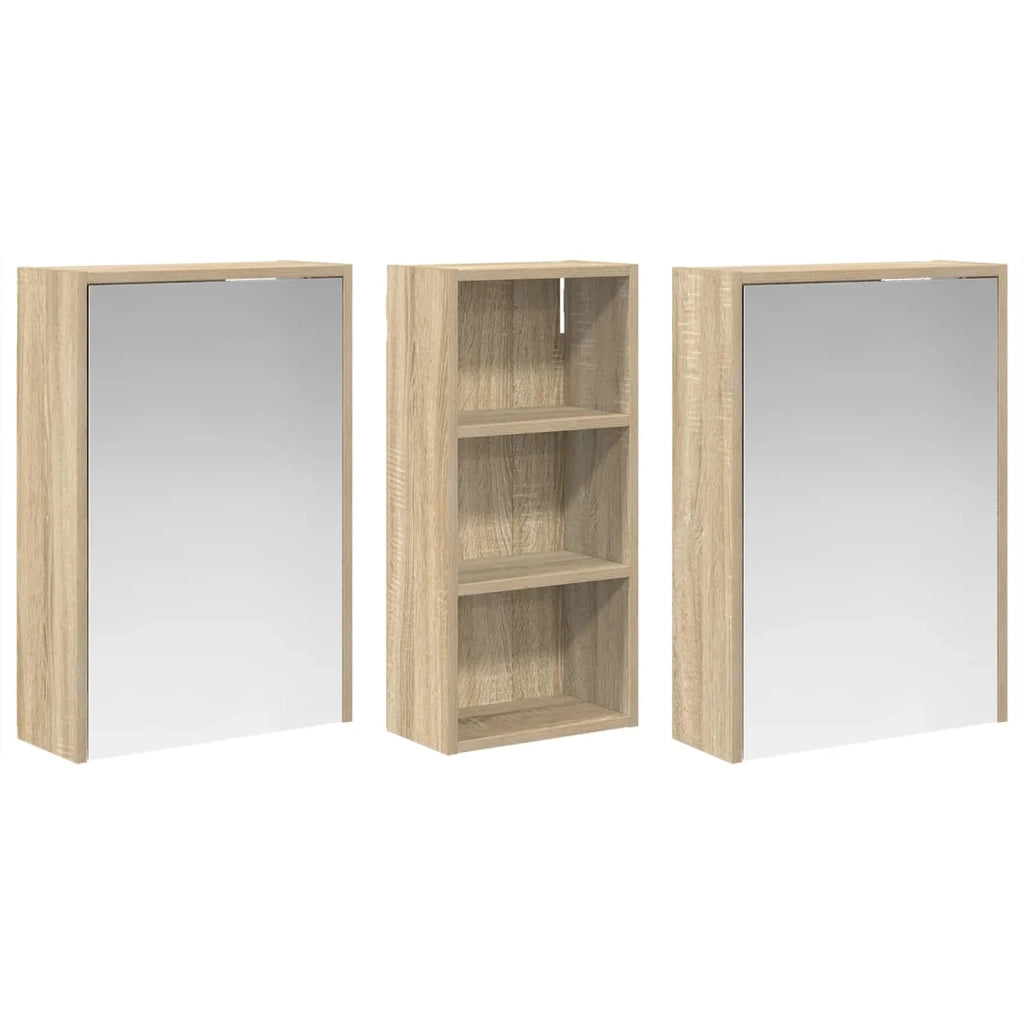 Set di Armadi da Bagno 3 pcs 116 x 16 x 62,5 cm 3403810
