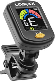 Tuner per Chitarra Clip-On con Display LCD a Colori - Cromatica per Chitarra, Basso, Ukulele e Altro