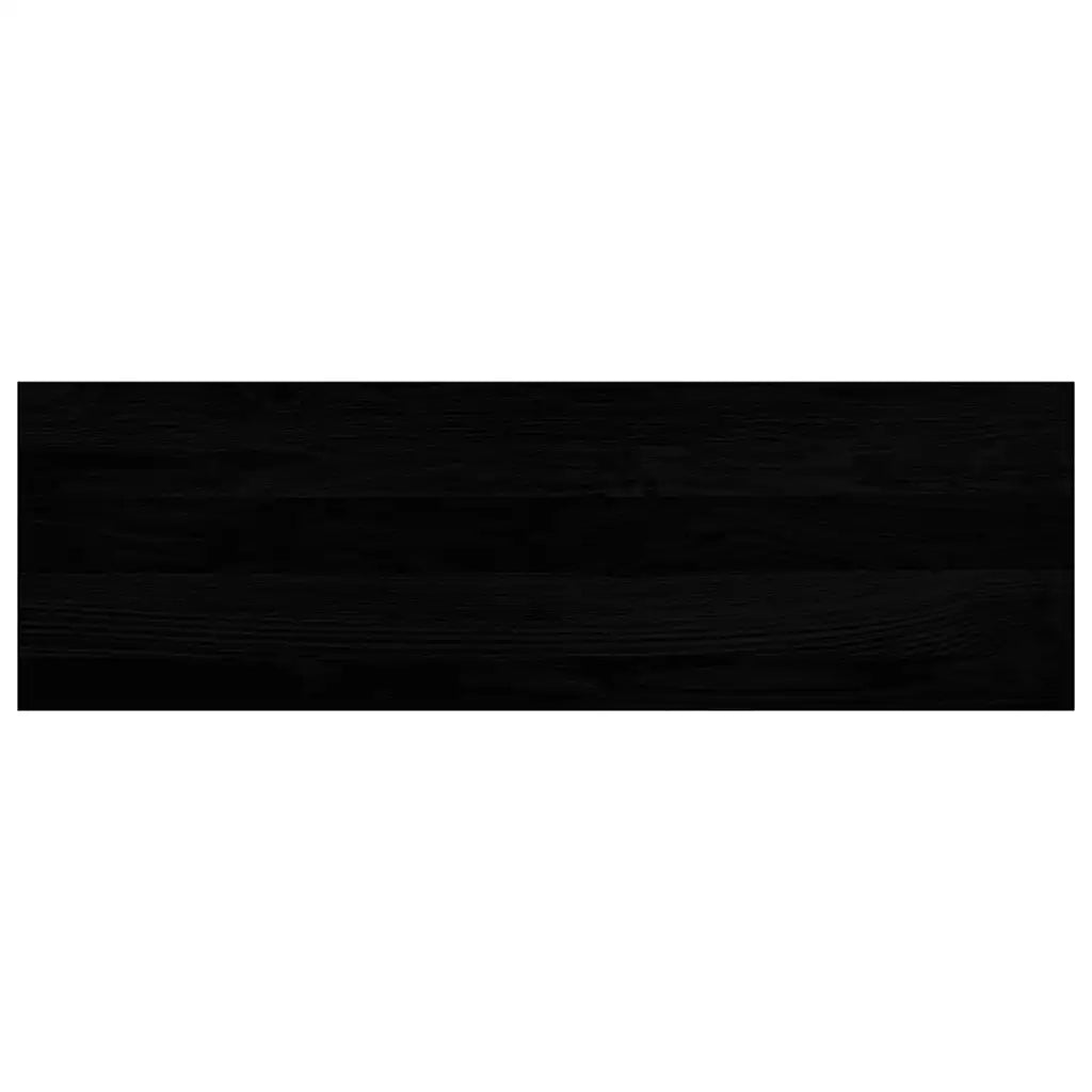 Davanzali 2 pz Marrone Scuro 80x30x2 cm Legno Massello Rovere 4009190