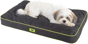 Cuscino per cani - Culla per cani ortopedica - Cuscino ergonomico per cani - Bancopassaggio per cani impermeabile - Dimensioni 65 x 40 x h 8 cm - Rimovibile e lavabile - Dimensioni compatte - Nero