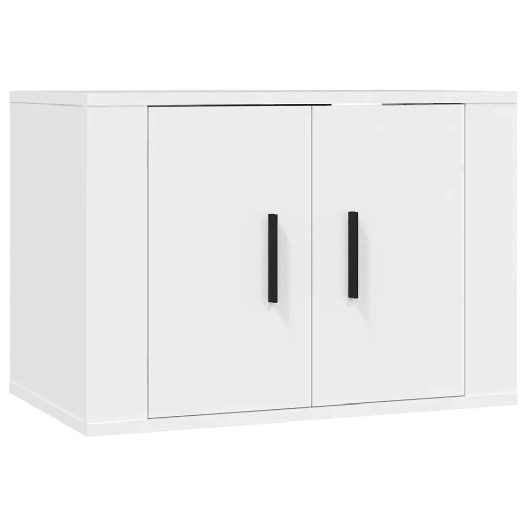 Mobile Porta TV a Parete Bianco 57x34,5x40 cm 816616