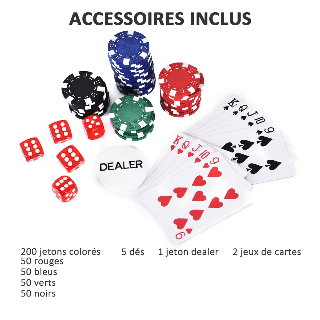 Scatola Poker Completa ¨C zephmum ¨C 200 gettoni 2 mazzi carte 2 chiavi alluminio