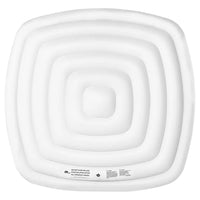 Copertura Galleggiante Termica Quadrata 145x145x10 cm per SPA o Vasche Idromassaggio Bianca