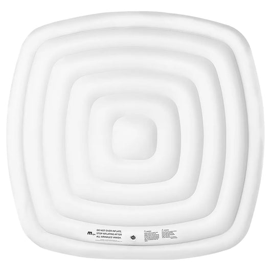 Copertura Galleggiante Termica Quadrata 145x145x10 cm per SPA o Vasche Idromassaggio Bianca