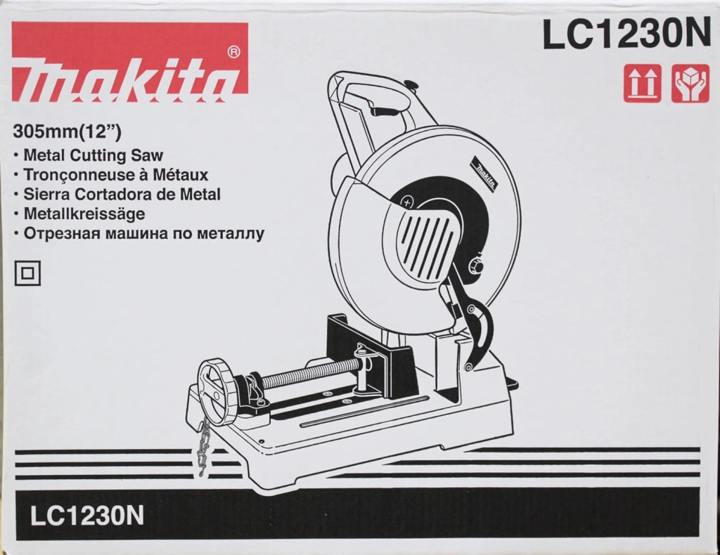 Makita LC1230N 1 TRONCATRICE per Metalli A Disco al WIDIA 305mm 1750W, 1750 W, 220 V