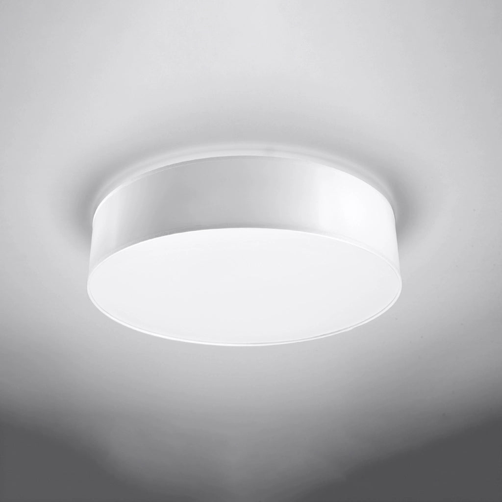 Plafoniera tonda bianca Ø55 4xE27 Pure Lume PIAZZA