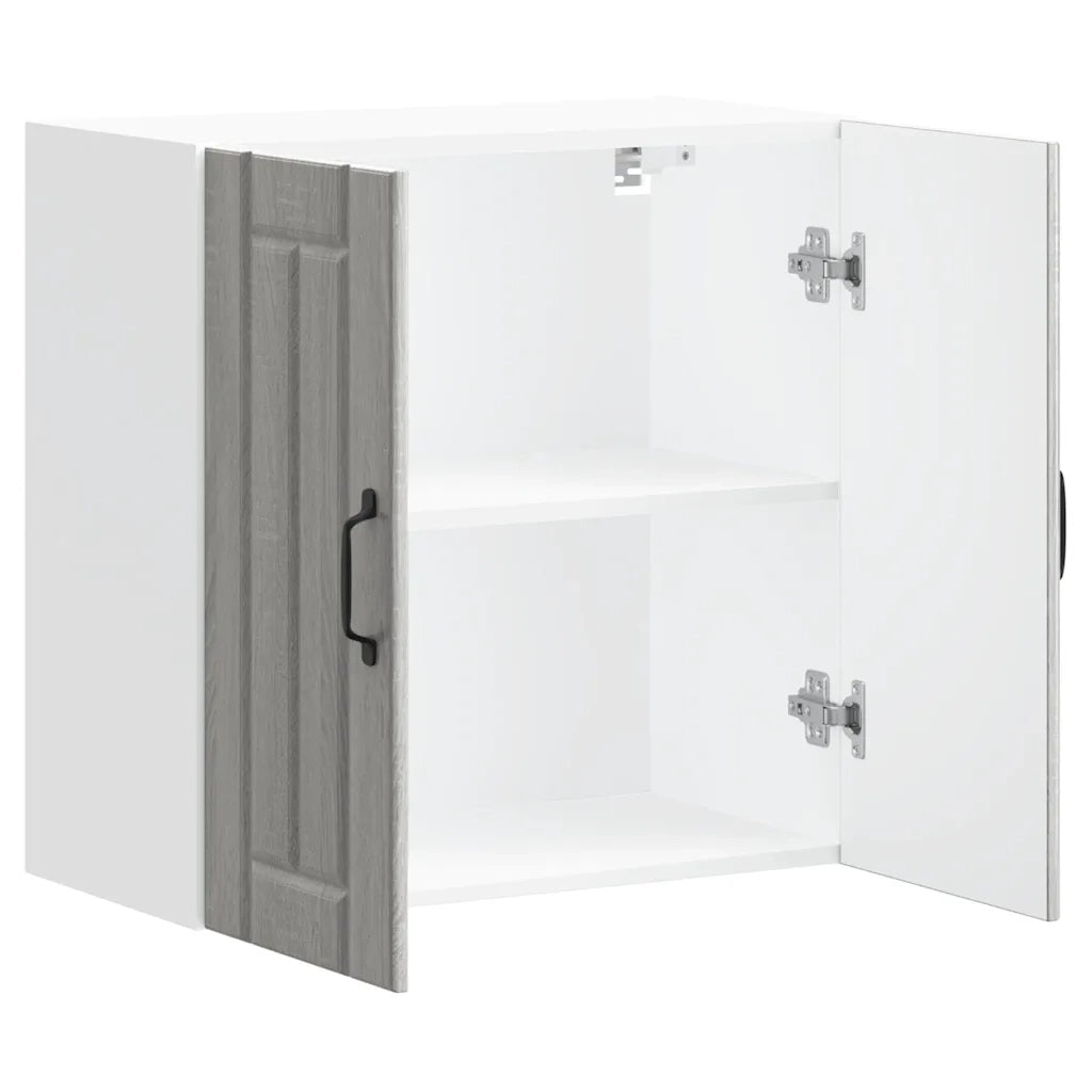 vidaXL Pensile da Cucina Lucca Grigio Sonoma in Legno Multistrato