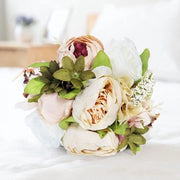 Boccioli di fiori artificiali bouquet di papavero per decorazione di matrimonio