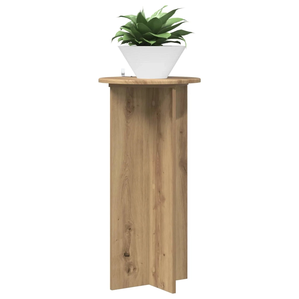 Supporto per piante 2 pcs Rovere Artigianale 40 x 40 x 80 cm