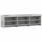 Mobile TV 168 x 33 x 47 cm Grigio Cemento Legno ingegnerizzato 8011238