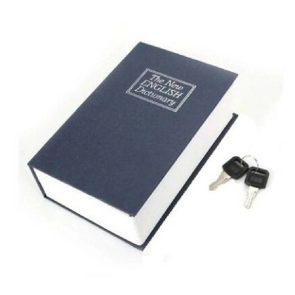 Trade Shop - Libro Cassaforte Salvadanaio Segreto Soldi Gioielli 265 X 200 X 65 Mm -