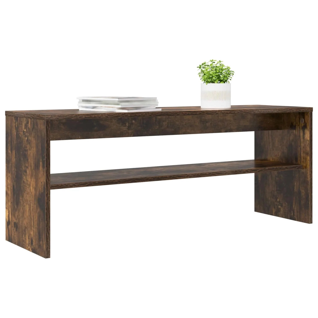 Mobile TV Rovere fumé 100 x 30 x 40 cm Legno multistrato 8000336