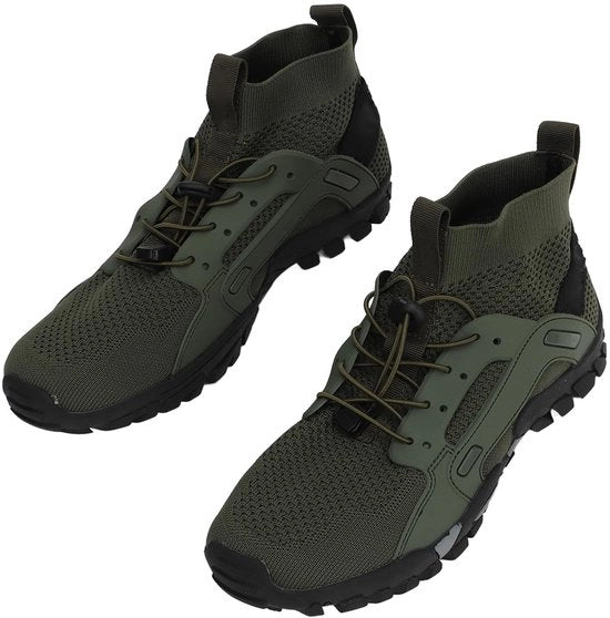 Scarpe da Camminata Antisudate - Antiscivolo - Resistenti allo Shock - Leggere - Sicure - Suola in Gomma - Modelli da Escursione