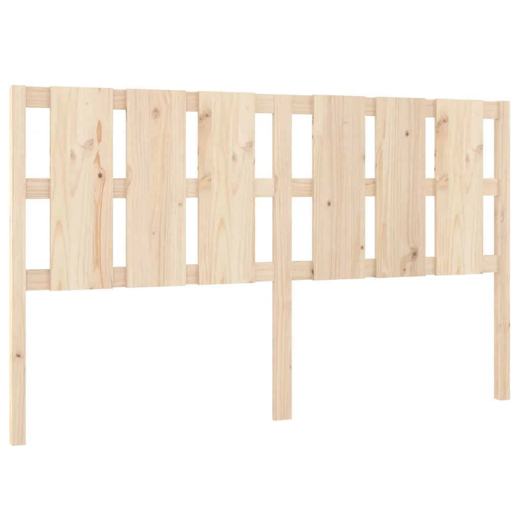 Testiera per Letto-Testata-Testiera Decorativa 165,5x4x100 cm Legno Massello di Pino 487661