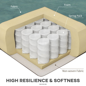 Poltrona Letto Singolo 100x88x83 cm in Velluto Verde Scuro