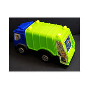 Trade Shop - Camion Spazzatura Trasporto Rifiuti 40x23x15cm Gioco Spiaggia Mare Sport Bimbini -