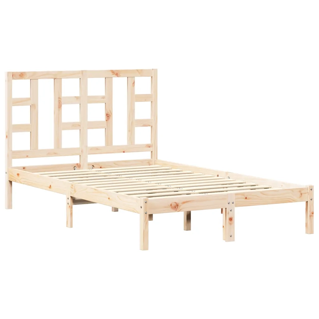 Giroletto-Struttura Letto in Legno Massello 120x200 cm 494888
