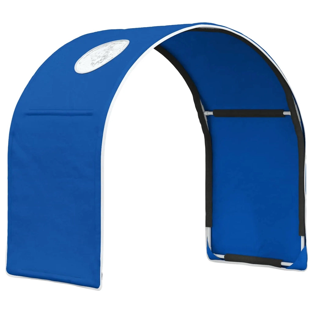 Tunnel per Letto 2 pcs Blu 211 x 52,5 x 2 cm Poliestere