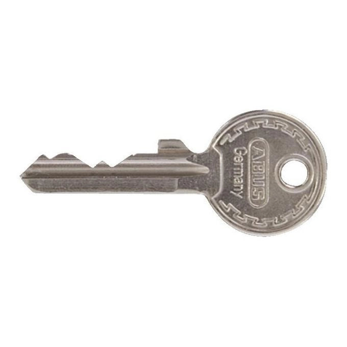 ABUS 02050 Diskus Lucchetto a Disco in Acciaio Inossidabile Livello di Sicurezza 8 2 Chiavi incluse colore Argento Blu