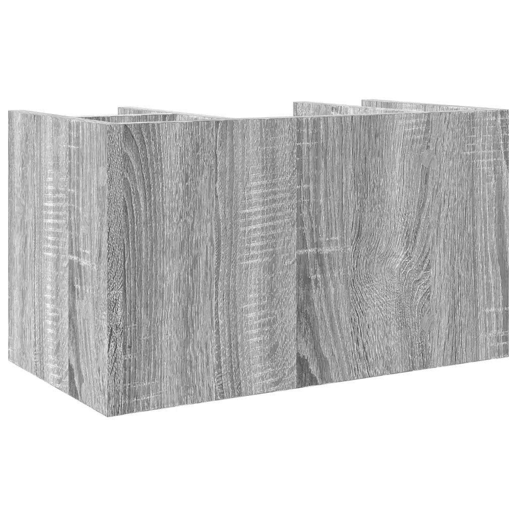 Organizer Scrivania Grigio Sonoma 44,5x24x25 Legno Multistrato CFW3024461