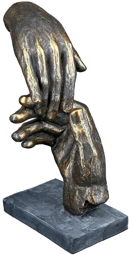 Figura decorativa in bronzo - 21 cm di altezza - Accessorio di stile per l'arredamento