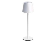 LAMPADA DA TAVOLO A LED RICARICABILE BIANCA  mm.105x360h.    SYNTESY