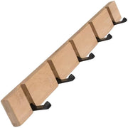 Capocassettiera - con 5 ganci estensibili - 50*5,1*5,2cm - capocassettiera per muro - per appendere giacche, sciarpe, borse, ecc. - gancio invisibile senza urti - installazione per muro dietro la porta d'ingresso - capocassettiera pieghevole