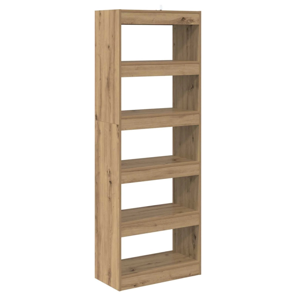 Armadio per Libri rovere artigianale 60 x 30 x 166 cm