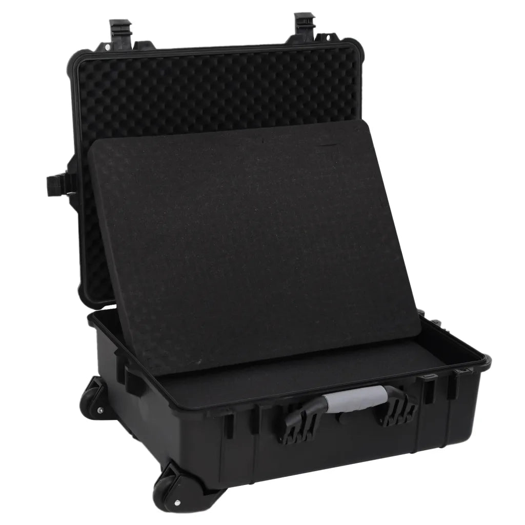 Valigetta da Volo con Ruote Nera 63x50x23 cm in PP CFW8911427